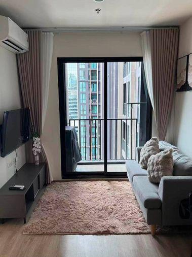 picture Ready to move in “ 𝐍𝐔𝐄 𝐃𝐢𝐬𝐭𝐫𝐢𝐜𝐭 𝐑𝟗 “ Corner Unit  1 Bedroom Size  26 Sq.m. Floor 15  - 3/6