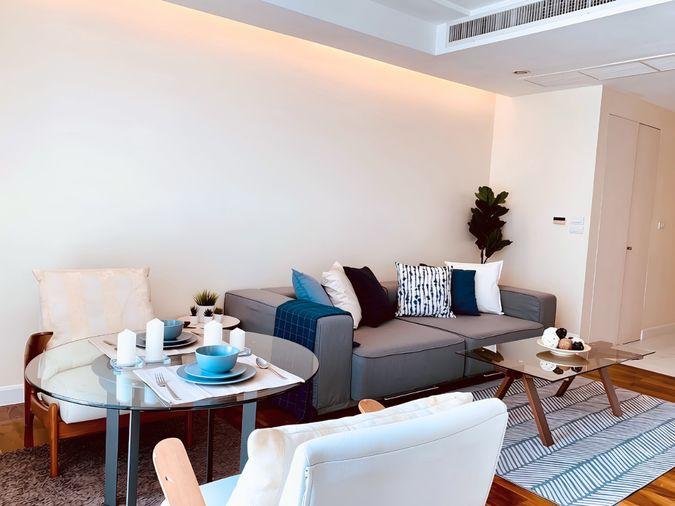 รูป 🔥 Baan Siri 31 ห้องสวย 1 Bedroom ชั้น 12 ขนาด 59 ตร.ม. ห้องใหญ่ใจกลางสุขุมวิท ใกล้ BTS พร้อมพงษ์ เพียง 39,000 บาท/เดือน! 🏙️✨ - รูปที่ 7/11