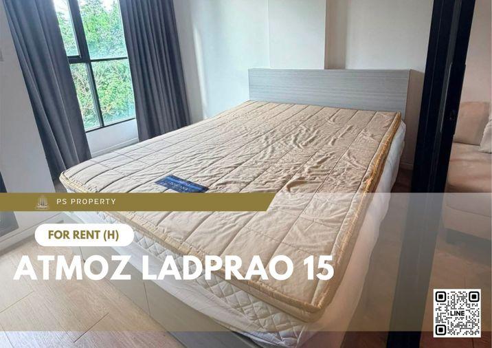 รูป ให้เช่า ✨ Atmoz Ladprao 15 ✨ เฟอร์นิเจอร์ และ เครื่องใช้ไฟฟ้าครบ ใกล้ MRT ลาดพร้าว - รูปที่ 1/11