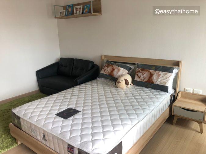 รูป P-123044 ให้เช่า ศุภาลัย ซิตี้ รีสอร์ท พระราม 8 | ห้องสตูดิโอ | วิวเมือง | เฟอร์นิเจอร์ครบ | พร้อมเข้าอยู่📞 Line ID: @easythaihome | 085-592-2897 - รูปที่ 1/10