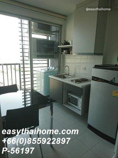 รูป P-56197 ขาย เดอะ เบส สุขุมวิท 77 | 1 ห้องนอน 1 ห้องน้ำ | วิวเมือง | ชั้น 17 อาคาร A | เฟอร์นิเจอร์ครบ📞 Line ID: @easythaihome | 085-592-2897 - รูปที่ 6/7