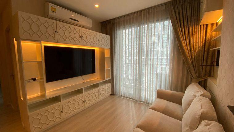 picture ✨ New & Spacious! Pool view | Quinn Ratchada 17 near MRT Sutthisan 65sqm 2Bed 35,000/m Ready to move | Free viewing, Text now! ⚡ - 6/14