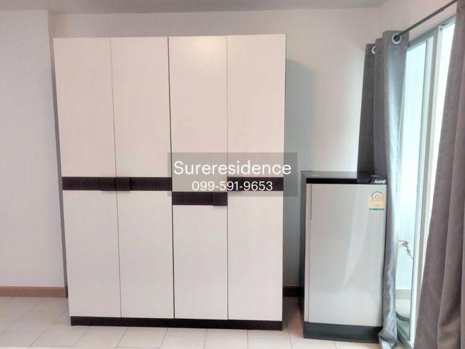 รูป 1251CRH♛เช่า คอนโดห้องสตูดิโอ♙ศุภาลัย ซิตี้ รีสอร์ท รัชดา-ห้วยขวาง♜MRTห้วยขวาง∞099-5919653,065-9423251🜲Line@sureresidence - รูปที่ 3/11