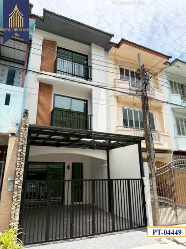 รูป ขายทาวน์โฮม 4 ชั้น รีโนเวทใหม่ทั้งหลัง สไตล์โมเดิร์น ทำเลดีปากเกร็ด  - รูปที่ 2/37