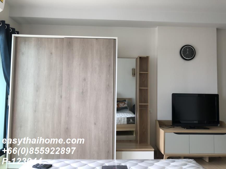 รูป P-123044 ให้เช่า  ศุภาลัย ซิตี้ รีสอร์ท พระราม 8 | ห้องสตูดิโอ | วิวเมือง  | เฟอร์นิเจอร์ครบ | พร้อมเข้าอยู่📞 Line ID: @easythaihome | 085-592-2897 - รูปที่ 3/10