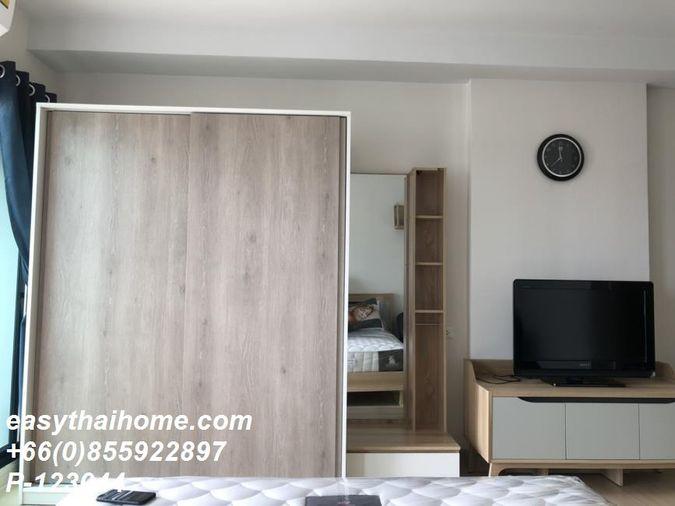 รูป P-123044 ให้เช่า  ศุภาลัย ซิตี้ รีสอร์ท พระราม 8 | ห้องสตูดิโอ | วิวเมือง  | เฟอร์นิเจอร์ครบ | พร้อมเข้าอยู่📞 Line ID: @easythaihome | 085-592-2897 - รูปที่ 3/10