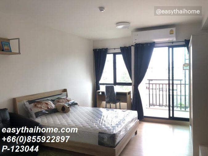 รูป P-123044 ให้เช่า ศุภาลัย ซิตี้ รีสอร์ท พระราม 8 | ห้องสตูดิโอ | วิวเมือง | เฟอร์นิเจอร์ครบ | พร้อมเข้าอยู่📞 Line ID: @easythaihome | 085-592-2897 - รูปที่ 7/10