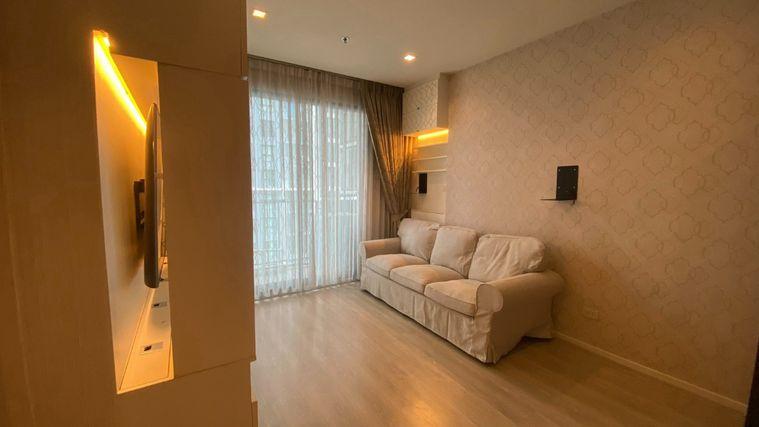 picture ✨ New & Spacious! Pool view | Quinn Ratchada 17 near MRT Sutthisan 65sqm 2Bed 35,000/m Ready to move | Free viewing, Text now! ⚡ - 9/14