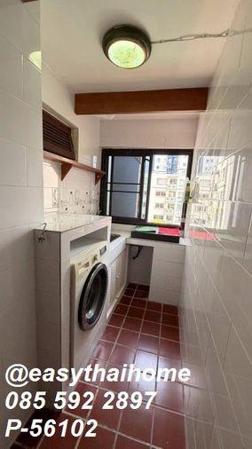 รูป P-56102 ให้เช่าใกล้ BTS ช่องนนทรี 🔥 Fortune Condo Town ชั้น 6 ห้อง 2 นอน 2 น้ำ ตกแต่งครบ วิวตึก Line ID: @easythaihome 085-592-2897 - รูปที่ 6/11