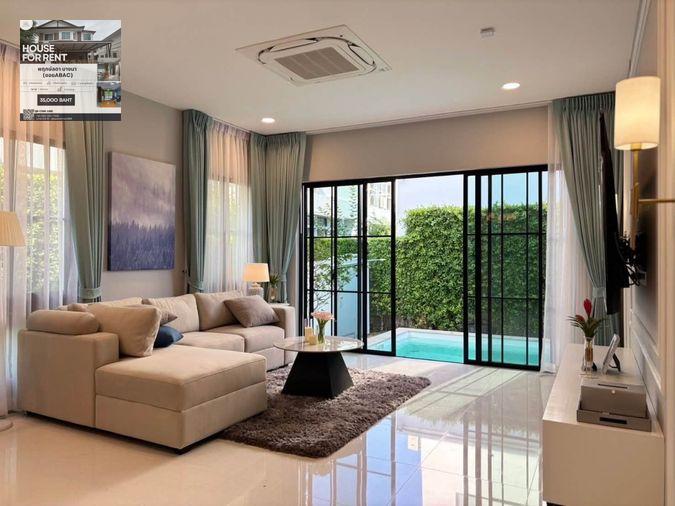 รูป 🏡😊✅ เช่าบ้านนันทวัน พระราม9-กรุงเทพกรีฑาตัดใหม่ ตกแต่งสวย ใกล้โรงเรียนนานาชาติ 🐶Pet Friendly - รูปที่ 3/18