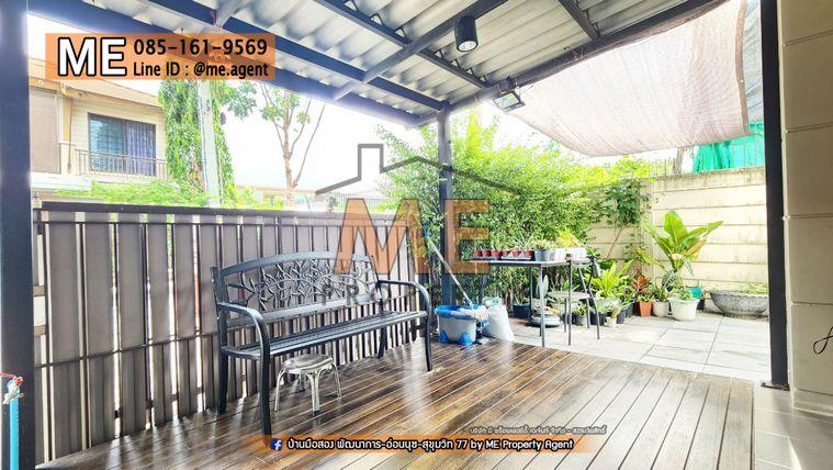 รูป ให้เช่า ท/ฮ พฤกษาวิลล์ 57 พัฒนาการ 38 หลังมุม เฟอร์ฯ ครบ 3 นอน 2 น้ำ ใกล้เอกมัย ทองหล่อ สุขุมวิท โทร 085-161-9569 (RTB27-29) - รูปที่ 13/17