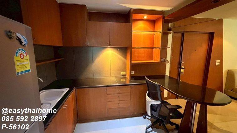 รูป P-56102 ให้เช่าใกล้ BTS ช่องนนทรี 🔥 Fortune Condo Town ชั้น 6 ห้อง 2 นอน 2 น้ำ ตกแต่งครบ วิวตึก Line ID: @easythaihome 085-592-2897 - รูปที่ 8/11