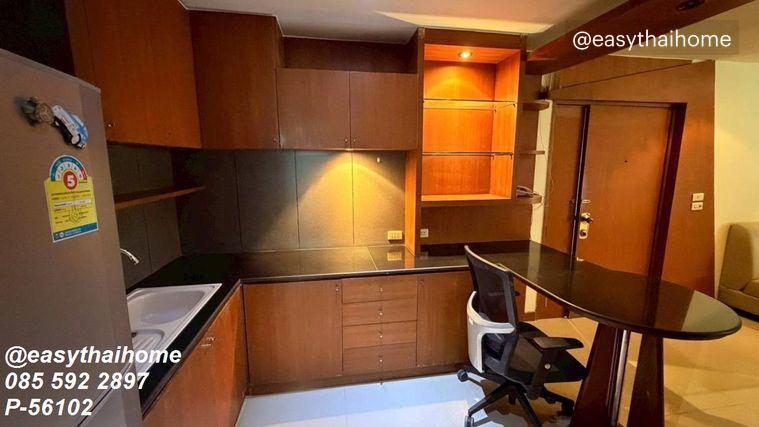 รูป P-56102 ให้เช่าใกล้ BTS ช่องนนทรี 🔥 Fortune Condo Town ชั้น 6 ห้อง 2 นอน 2 น้ำ ตกแต่งครบ วิวตึก Line ID: @easythaihome 085-592-2897 - รูปที่ 8/11