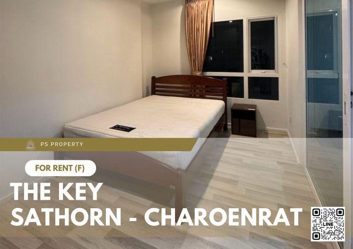 รูป ให้เช่า 🔥 The Key Sathorn - Charoenrat 🔥 เฟอร์นิเจอร์ และ เครื่องใช้ไฟฟ้าครบ ใกล้ BTS สุรศักดิ์ - รูปที่ 1/6