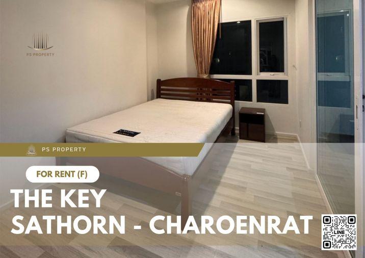รูป ให้เช่า 🔥 The Key Sathorn - Charoenrat 🔥 เฟอร์นิเจอร์ และ เครื่องใช้ไฟฟ้าครบ ใกล้ BTS สุรศักดิ์ - รูปที่ 1/6