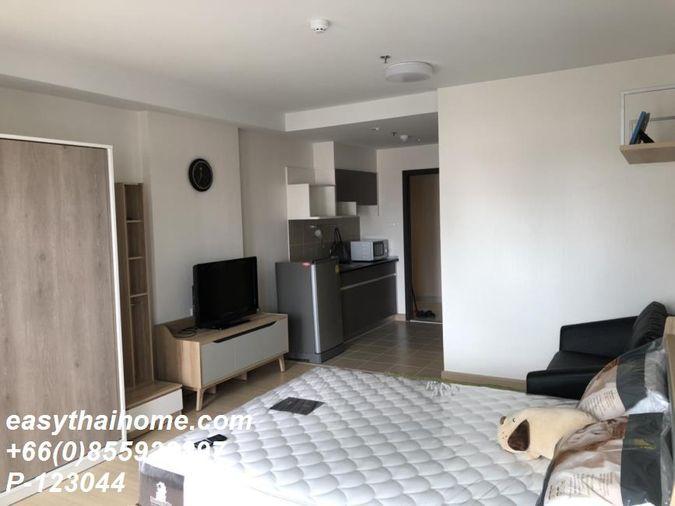 รูป P-123044 ให้เช่า  ศุภาลัย ซิตี้ รีสอร์ท พระราม 8 | ห้องสตูดิโอ | วิวเมือง  | เฟอร์นิเจอร์ครบ | พร้อมเข้าอยู่📞 Line ID: @easythaihome | 085-592-2897 - รูปที่ 9/10