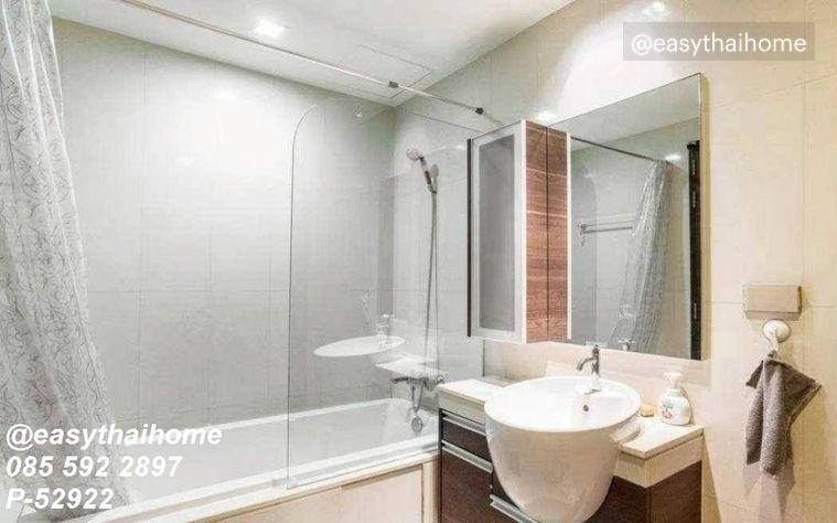 รูป P-52922 ให้เช่าใกล้ BTS พระโขนง 🔥 Sky Walk Condominium ชั้น 21 ห้องกระจกโค้ง วิวพาโนรามา 180 องศา Line ID: @easythaihome 085-592-2897 - รูปที่ 6/8