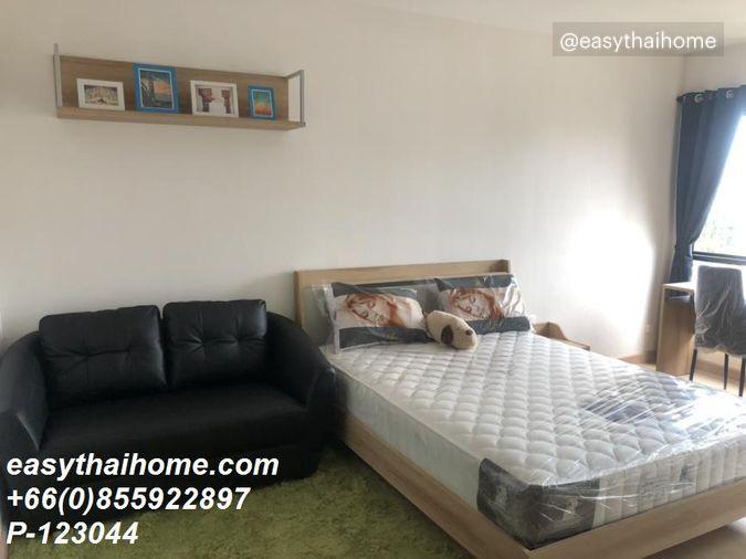 รูป P-123044 ให้เช่า ศุภาลัย ซิตี้ รีสอร์ท พระราม 8 | ห้องสตูดิโอ | วิวเมือง | เฟอร์นิเจอร์ครบ | พร้อมเข้าอยู่📞 Line ID: @easythaihome | 085-592-2897 - รูปที่ 6/10