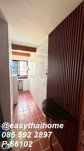 รูป P-56102 ให้เช่าใกล้ BTS ช่องนนทรี 🔥 Fortune Condo Town ชั้น 6 ห้อง 2 นอน 2 น้ำ ตกแต่งครบ วิวตึก Line ID: @easythaihome 085-592-2897 - รูปที่ 5/11