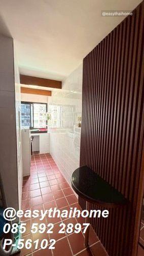 รูป P-56102 ให้เช่าใกล้ BTS ช่องนนทรี 🔥 Fortune Condo Town ชั้น 6 ห้อง 2 นอน 2 น้ำ ตกแต่งครบ วิวตึก Line ID: @easythaihome 085-592-2897 - รูปที่ 5/11