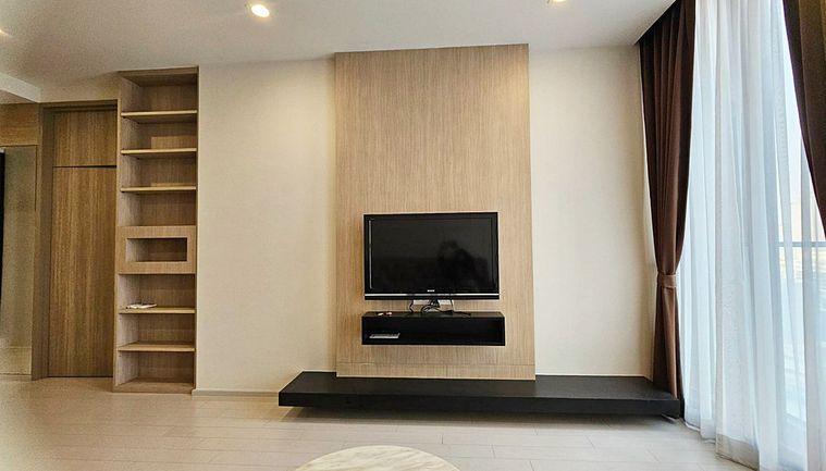 รูป Call : 061-554-2463 ให้เช่า คอนโด โนเบิล เพลินจิต ติด BTS เพลินจิต 60 ตารางเมตร 1 ห้องนอน ชั้น20 (มีลิฟท์ส่วนตัว) ตกแต่งครบพร้อมอยู่ - รูปที่ 2/14