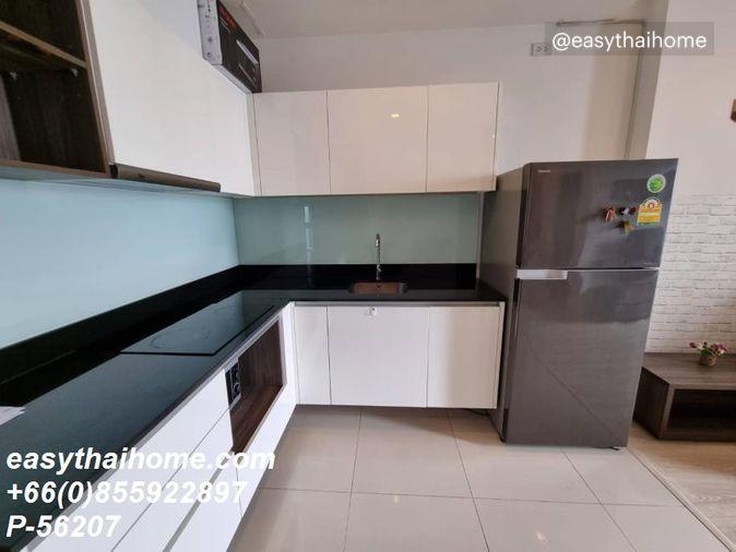 รูป P-56207 ให้เช่า ควินน์ คอนโด รัชดา | วิวเมือง | เฟอร์นิเจอร์ครบ | ใกล้ MRT สุทธิสาร | พร้อมเข้าอยู่📞 Line ID: @easythaihome | 085-592-2897 - รูปที่ 24/27