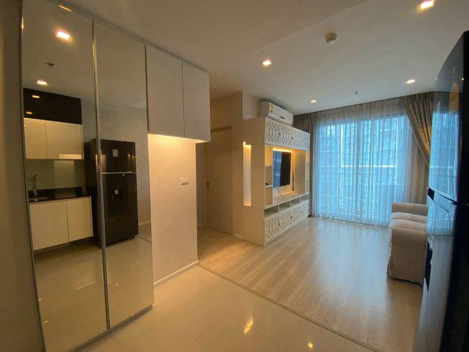 picture ✨ New & Spacious! Pool view | Quinn Ratchada 17 near MRT Sutthisan 65sqm 2Bed 35,000/m Ready to move | Free viewing, Text now! ⚡ - 10/14