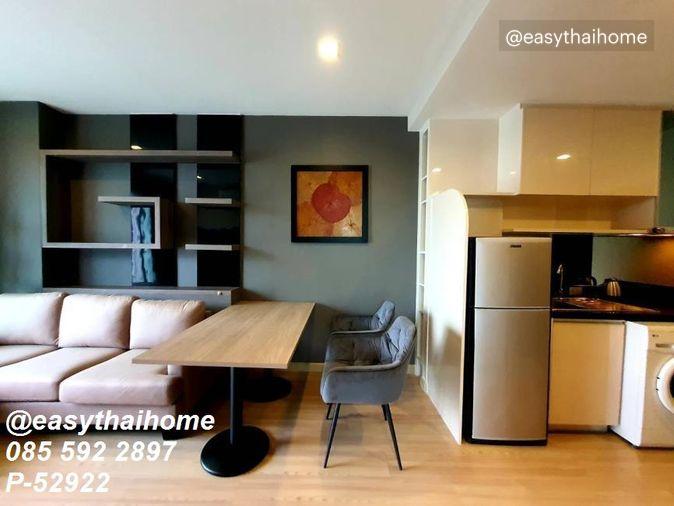รูป P-52922 ให้เช่าใกล้ BTS พระโขนง 🔥 Sky Walk Condominium ชั้น 21 ห้องกระจกโค้ง วิวพาโนรามา 180 องศา Line ID: @easythaihome 085-592-2897 - รูปที่ 8/8