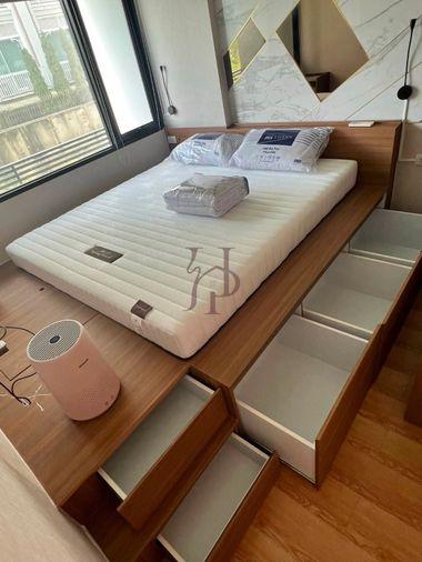 รูป 🏠 JRY Rama 9 คอนโดให้เช่า ห้องมุม 1 นอน ย่านห้วยขวาง นัดชม 063-616-5390 - รูปที่ 9/23