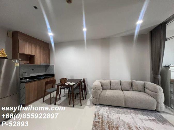 รูป P-52893 ให้เช่า  ไอดีโอ เวิร์ฟ ราชปรารภ  | วิวเมือง | ชั้น 23 | เฟอร์นิเจอร์ครบ | พร้อมเข้าอยู่ 📞 Line ID: @easythaihome | 085-592-2897 - รูปที่ 5/20