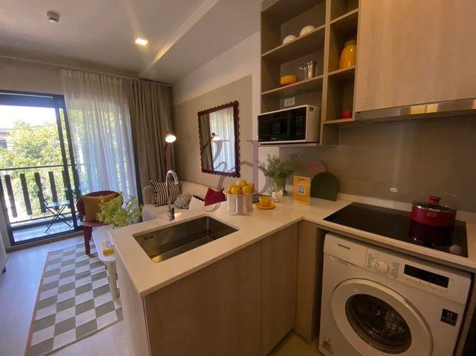 รูป 🏠 คอนโด PYNN Pridi 20 ให้เช่า 2 นอน 58 ตร.ม. โซนวัฒนา นัดชม 063-616-5390 - รูปที่ 3/9