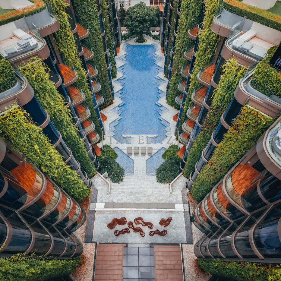 รูป ✨ Ultimate Luxury Pool Access & Pet-Friendly! Private boutique residence steps to EmQuartier & Emporium ✨ - รูปที่ 17/27