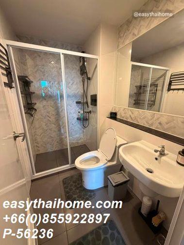 รูป P-56236 ให้เช่า รีเจ้นท์ โฮม วุฒากาศ | วิวเมือง | ชั้น 12 อาคาร A | เฟอร์นิเจอร์ครบ | พร้อมเข้าอยู่ 📞 Line ID: @easythaihome | 085-592-2897 - รูปที่ 7/19