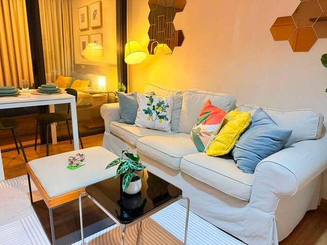 รูป 💥💥FOR RENT!! เดอะทรี ริโอ้ บางอ้อ สเตชั่น 1BED 30.77 ตรม.ชั้น 32 พร้อมอยู่!! สนใจ LINE: @atfirm💥💥 - รูปที่ 2/13