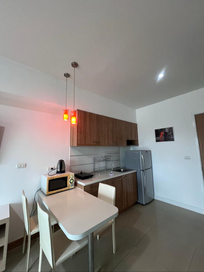 รูป Nice view, spacious studio 38.6 sqm, high floor  - รูปที่ 4/28