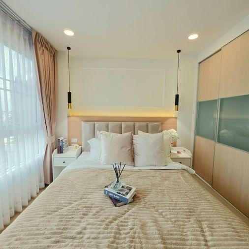 รูป ขายคอนโด 2 นอน Cool House รัชดา 12 ห้องมุม แต่งสวย ใกล้ MRT ห้วยขวาง - รูปที่ 3/13