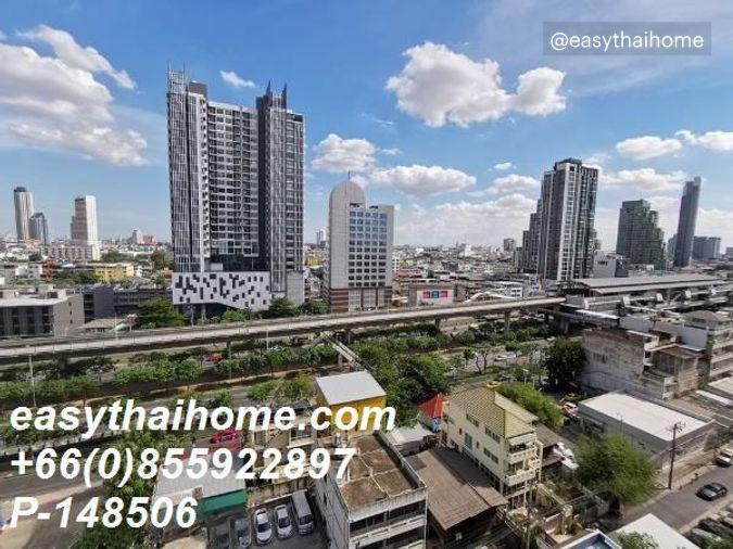 รูป P-148506 ให้เช่า ไอดีโอ สาทร-วงเวียนใหญ่ | สตูดิโอ | วิวเมือง | ชั้น 11 | เฟอร์นิเจอร์ครบ | พร้อมเข้าอยู่📞 Line ID: @easythaihome | 085-592-2897 - รูปที่ 12/12