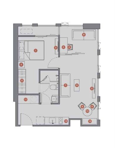 รูป 🏢 ขายคอนโด : Chapter Chula - Samyan (แชปเตอร์ จุฬา - สามย่าน)   รหัสทรัพย์ | 📌LNP-C14510  - รูปที่ 5/5