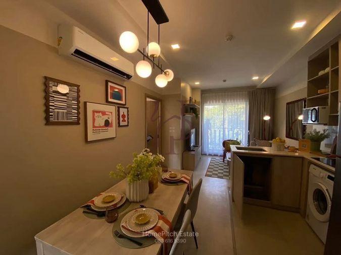 รูป 🏠 คอนโด PYNN Pridi 20 ให้เช่า 2 นอน 58 ตร.ม. โซนวัฒนา นัดชม 063-616-5390 - รูปที่ 1/9