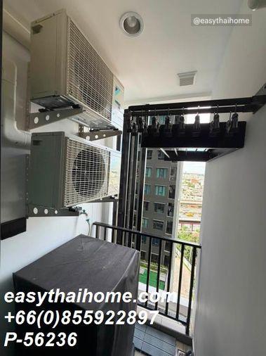 รูป P-56236 ให้เช่า รีเจ้นท์ โฮม วุฒากาศ | วิวเมือง | ชั้น 12 อาคาร A | เฟอร์นิเจอร์ครบ | พร้อมเข้าอยู่ 📞 Line ID: @easythaihome | 085-592-2897 - รูปที่ 15/19