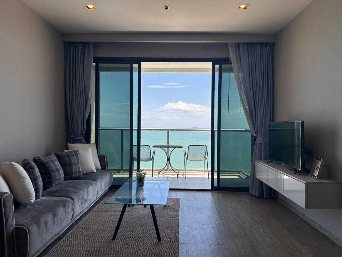 รูป 🏖️ ก้าวเดียวถึงหาด! Aeras จอมเทียน ชั้น 28 วิวสวยที่สุด 2 ห้องนอน ห้องใหญ่ 77 ตรม. ห้องสวยพร้อมเข้าอยู่ - รูปที่ 3/21