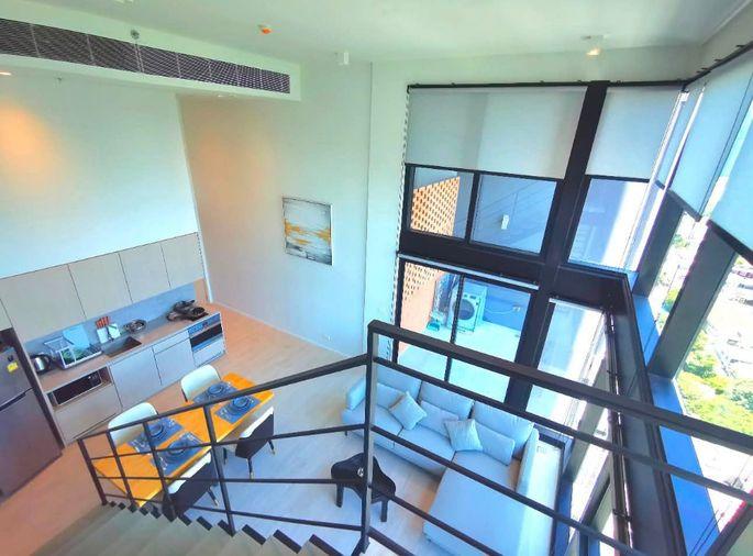 รูป ✨Condo for Rent : The Lofts Silom (BTS Saint Louis) (AP-02) (line : @condo91 - รูปที่ 12/19
