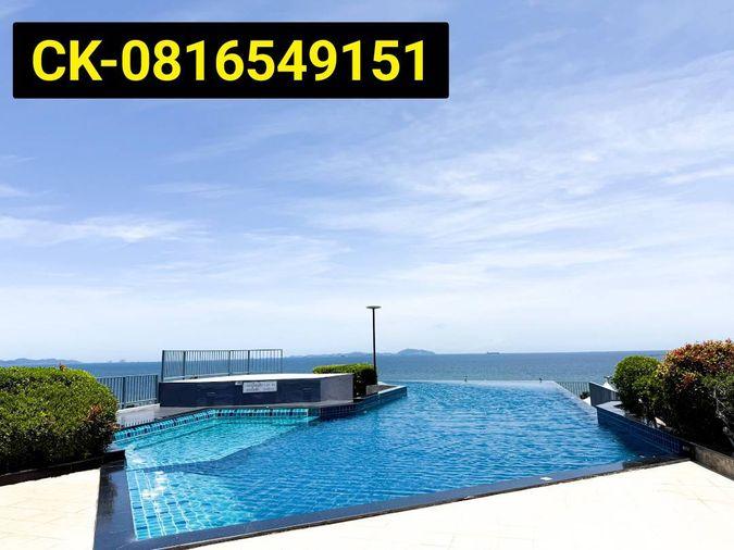 รูป ขายคอนโดวิวทะเล บางแสน ห้องสวย ชั้นบนสุด วิวทะเล The Patio อาคารB  ใกล้มหาวิทยาลัยบูรพา 081-654-9151 - รูปที่ 11/12