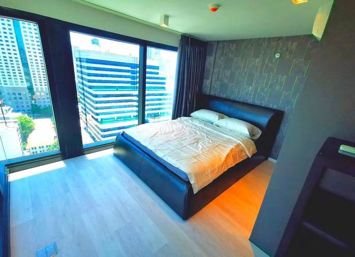 รูป ✨Condo for Rent : The Lofts Silom (BTS Saint Louis) (AP-02) (line : @condo91 - รูปที่ 4/19