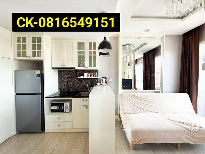 รูป ขายคอนโดวิวทะเล บางแสน ห้องสวย ชั้นบนสุด วิวทะเล The Patio อาคารB  ใกล้มหาวิทยาลัยบูรพา 081-654-9151 - รูปที่ 3/12