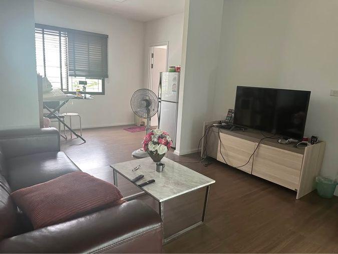 รูป 🟡 ขายด่วน!!! ทาวน์โฮม  เพล็กซ์ เรสซิเด้นท์ นวมินทร์ 111 (Plex Residence Nawamin 111)  ทำเลศักยภาพ 📍 กล้องวงจรปิดทั้งหลัง หน้าบ้านไม่ชนกับบ้านใคร - รูปที่ 3/12