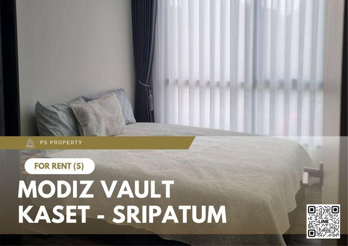 รูป ให้เช่า 📍 MODIZ VAULT Kaset - Sripatum 📍 เฟอร์นิเจอร์ และ เครื่องใช้ไฟฟ้าครบ ใกล้ BTS บางบัว - รูปที่ 1/9
