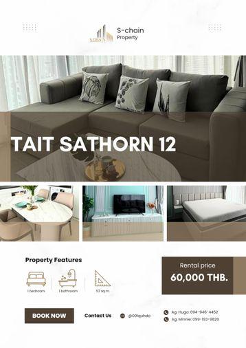 รูป 🌷✨ For Rent 🏡 TAIT Sathorn 12 ✨🌷 NO-010 - รูปที่ 1/7