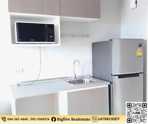 รูป    A69-095  เช่าคอนโด Casa Condo Bangyai เครื่องใช้ไฟฟ้าครบ ห้องสวย ติดรถไฟฟ้า MRT สามแยกบางใหญ่✨ - รูปที่ 4/11