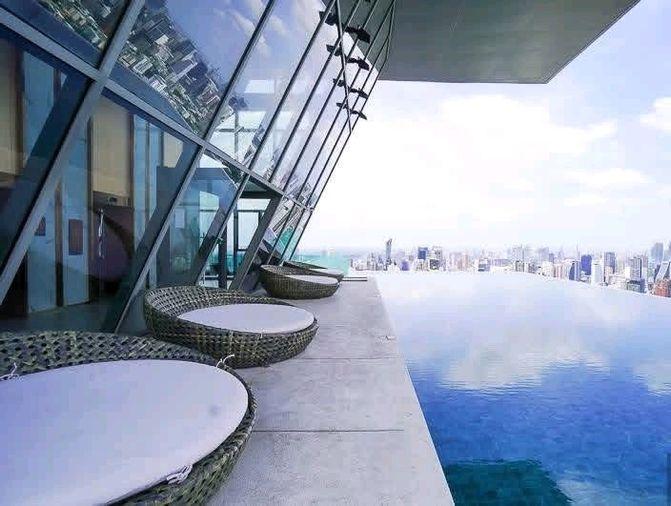 picture CLOUD Thonglor - Petchaburi | 47th floor, very high, panoramic city view, no obstructing buildings. - 12/14